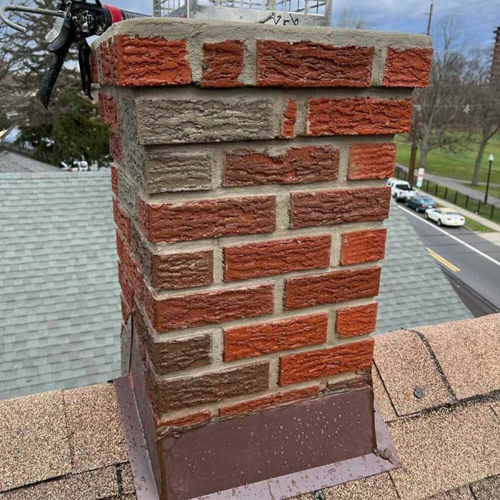 chimney repairs & rebuild contractors framingham newton springfield worcester watertown massachusetts four seasons masonry & roofing